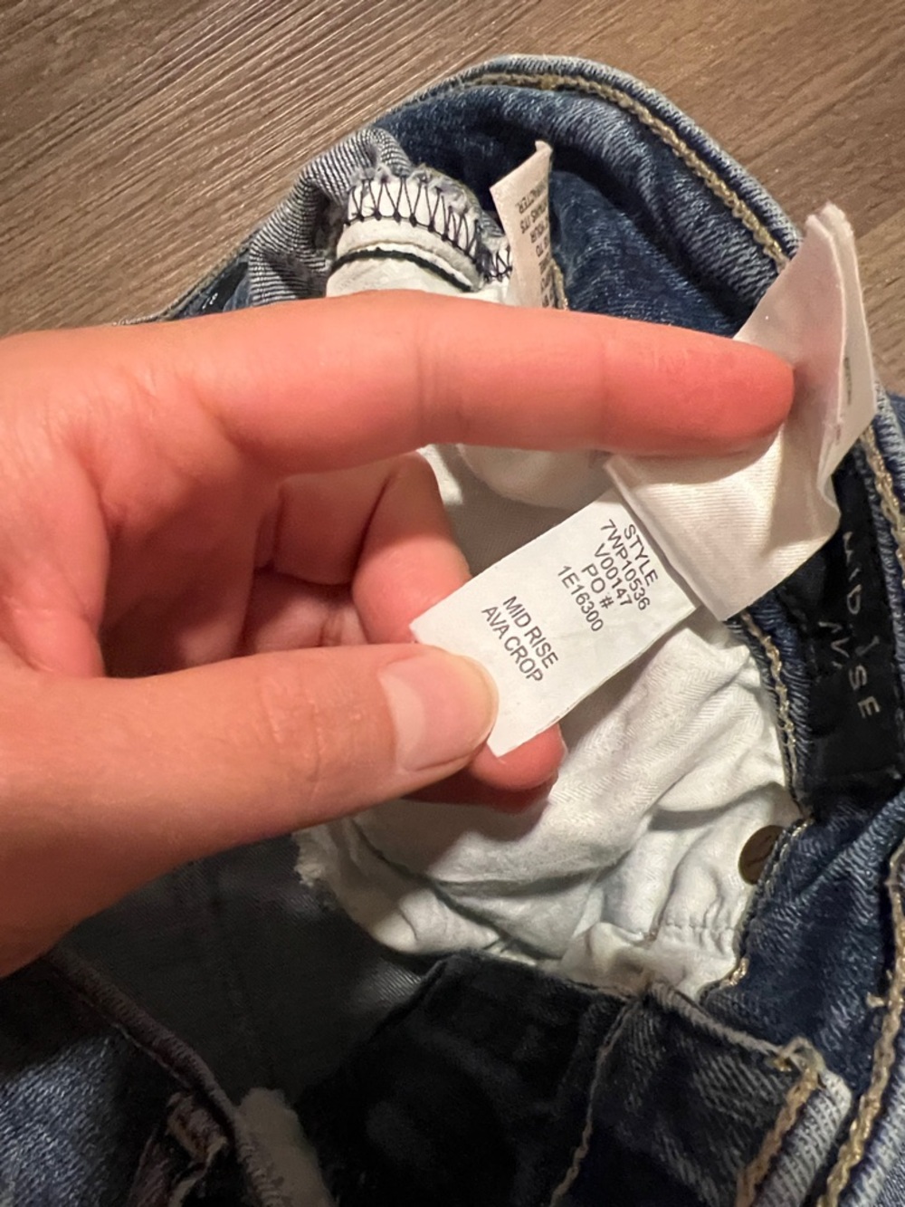 Lucky Brand ava mid rise crip skinny jeans - Picture 3 of 5